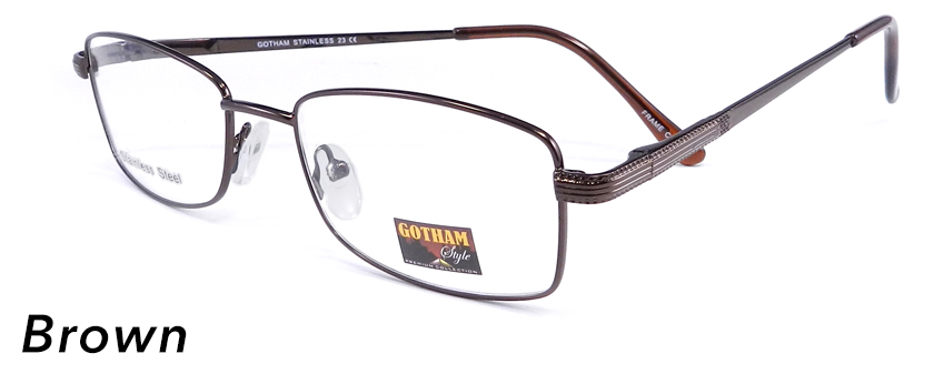 GothamStyle Stainless Collection by Smilen Eyewear